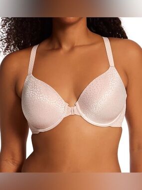 Wacoal Light Pink Front-Close Molded T-Shirt Bra PR2-101